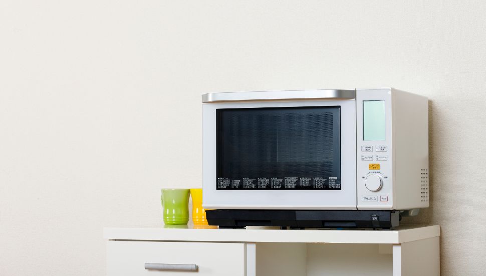 image of a Japanese microwave oven