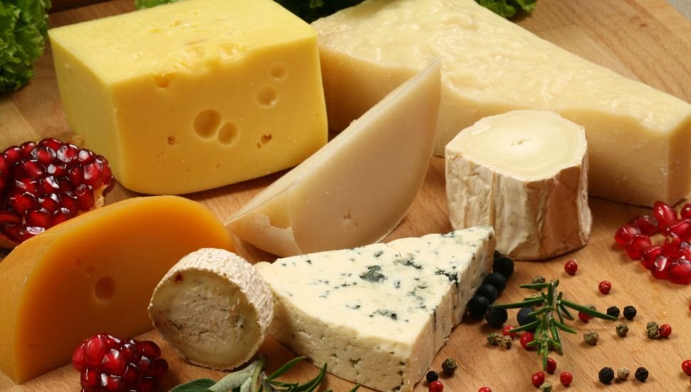 image of different types of cheese