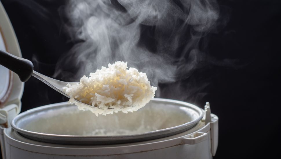 image of steamed Rice