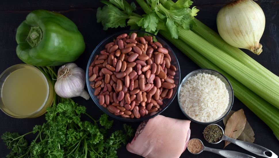 uncooked Red Beans And Rice