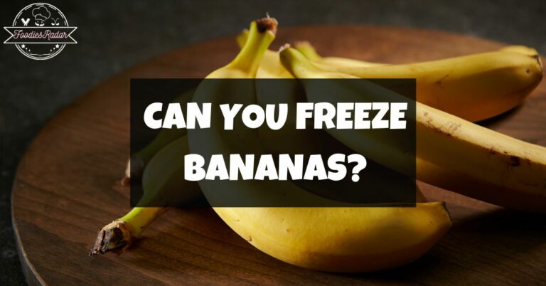 Can You Freeze Bananas