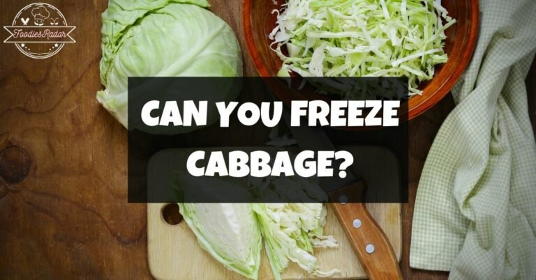 Can You Freeze Cabbage