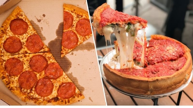 Brooklyn Style Pizza vs Chicago Style Pizza