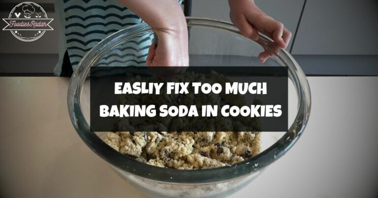 Too Much Baking Soda In Cookies