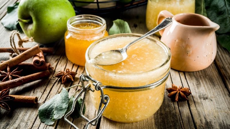 image of Apple Sauce in jars