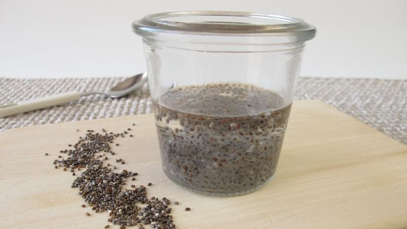 image of Chia Gel or chia Eggs