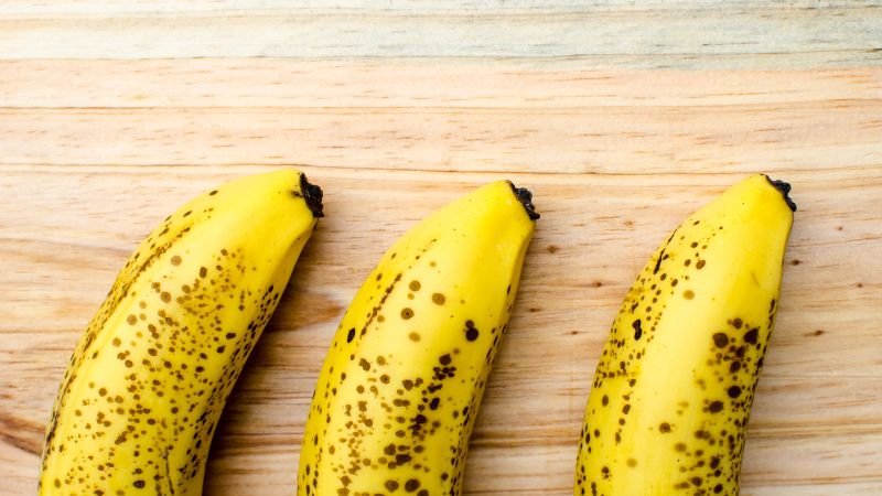 image of three Overripe Bananas