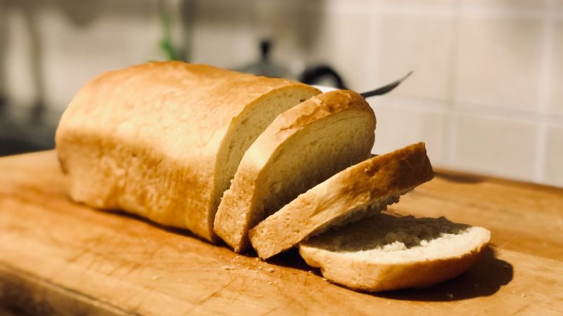 side image of a bread loaf