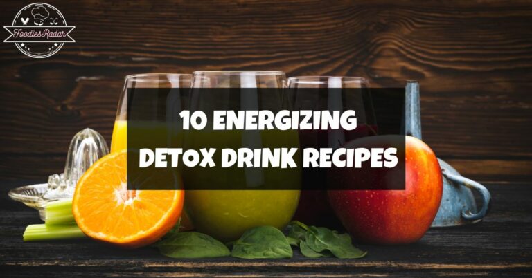 10 Energizing Detox Drink Recipes