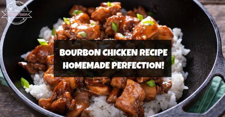 Bourbon Chicken Recipe