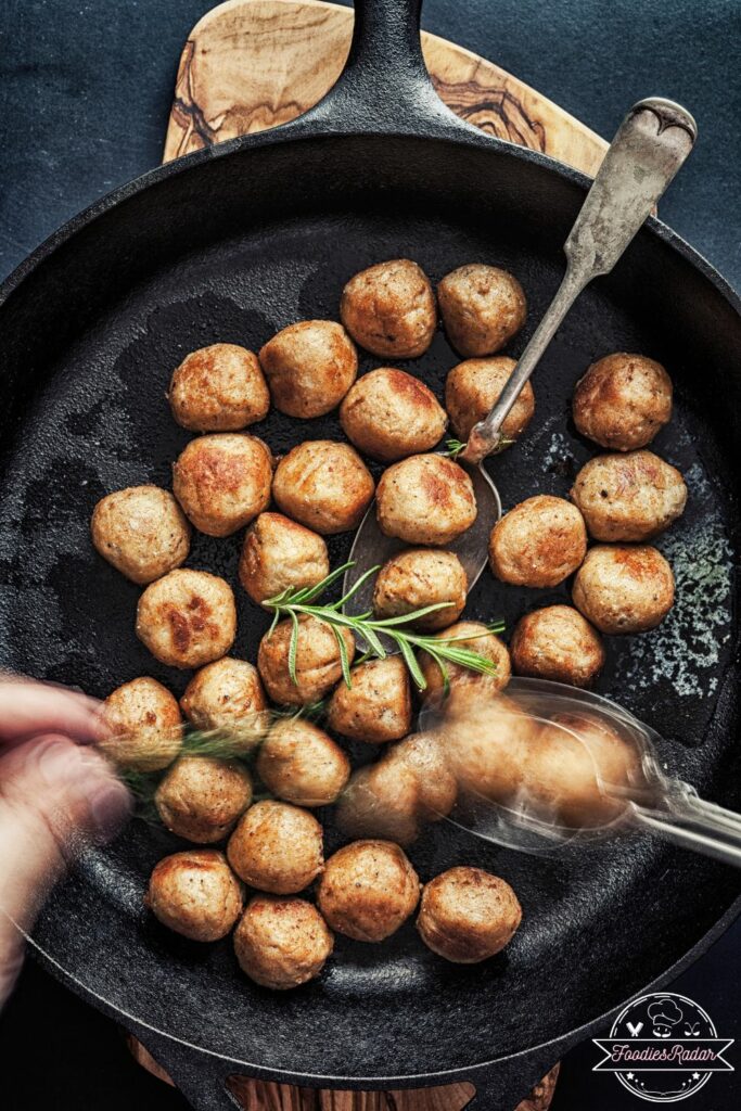 Cooking Greek Chicken Meatballs
