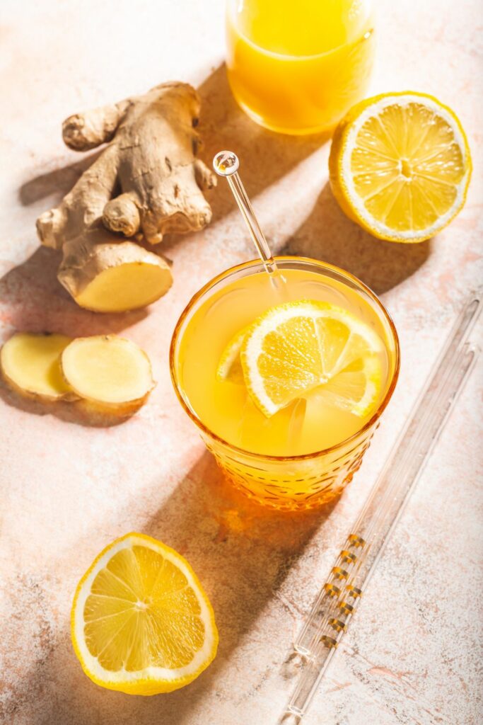 Lemon Ginger Detox Water