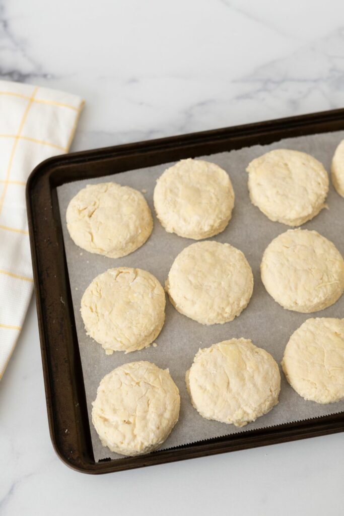 Uncooked Buttermilk Biscuits