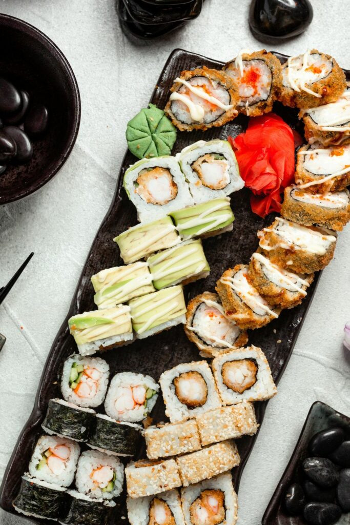 Vegetarian Sushi Party Platter