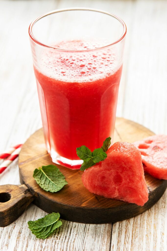 Watermelon and Mint Smoothie