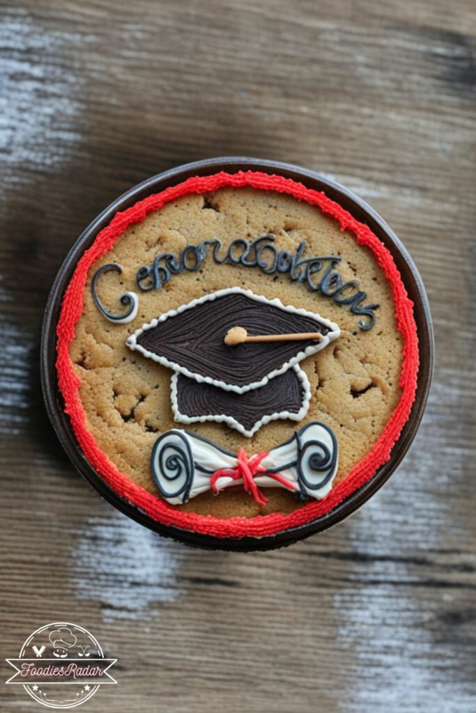 Congrats Grad Cookie Cake