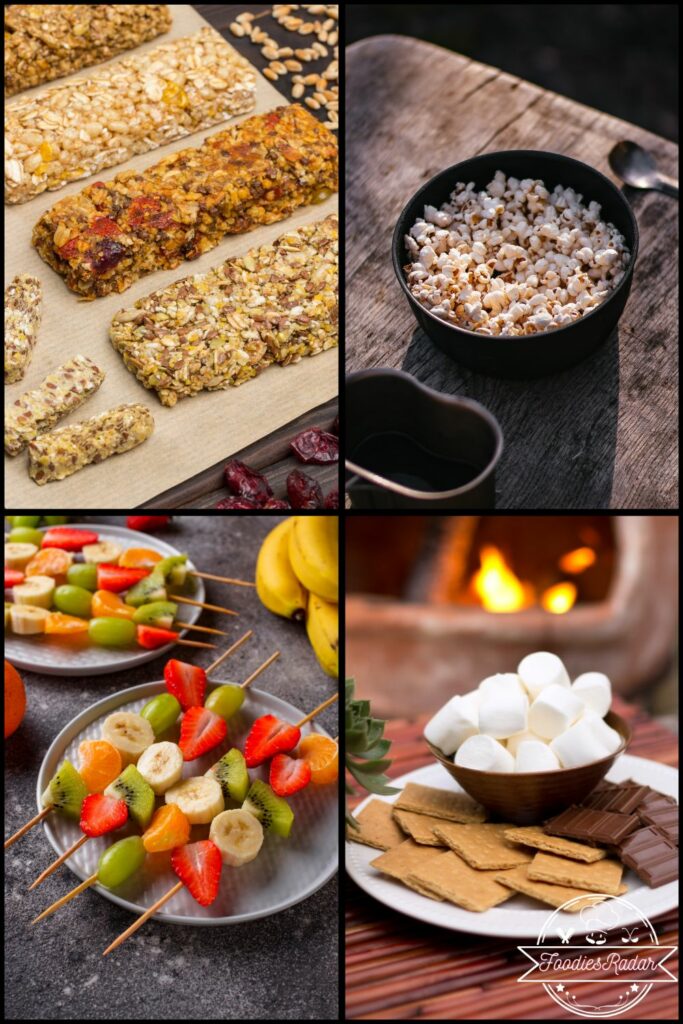 Easy Camping Snacks and Desserts