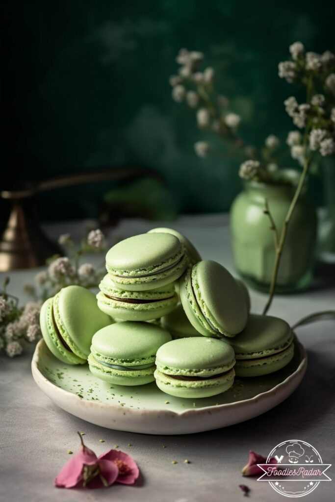 Matcha Green Tea Macarons