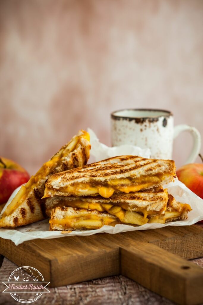 Three Grilled Cheese Sandwiches
